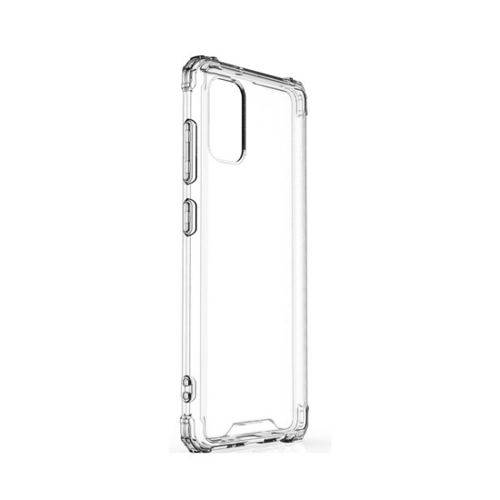 Silicone Hard Corners Case for Samsung Galaxy A41 Transparent